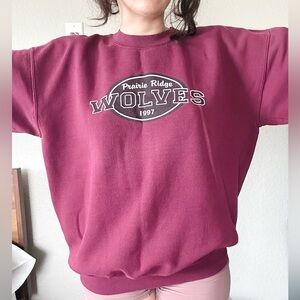 vintage 1997 pullover crewneck sweater
